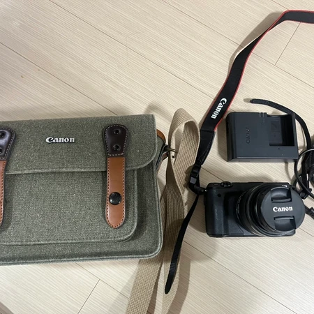 캐논 m3+15-45mm 렌즈+가방 구성 판매 이미지 1