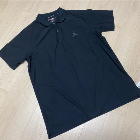 나이키 조던 골프 pk 티셔츠 블랙, 그린/ L, XL