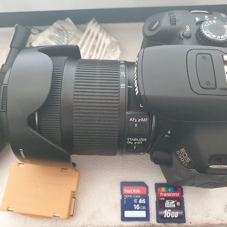 캐논 EOS650D 카메라 DSLR 이미지 1