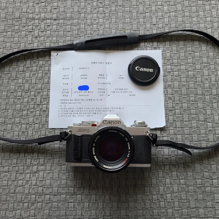 캐논필름카메라  AV-1(수리완료), AE-1 이미지 1