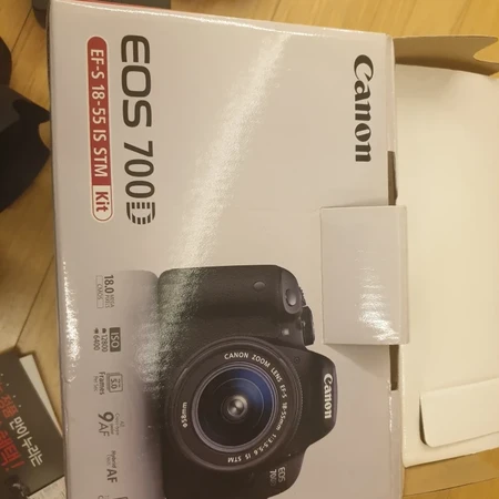 캐논 EOS 700D DSLR 카메라 렌즈 2개