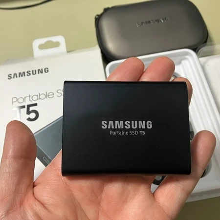 외장 ssd 삼성T5 2tb 풀박스 팝니다 이미지 4