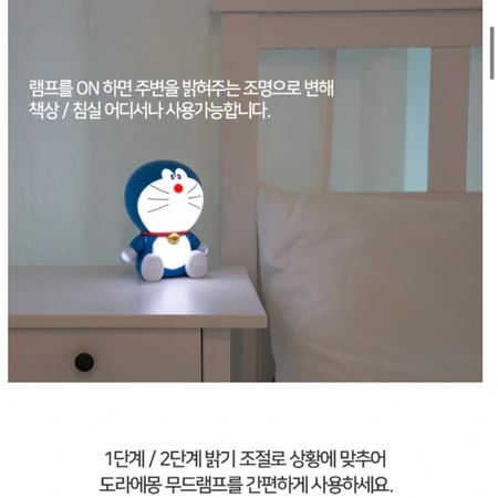 키덜트 아이템! 도라에몽 무드등 소장용 이미지 5