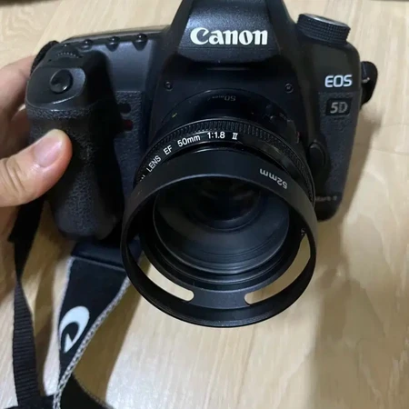 캐논 EOS 5D mark2 명품 DSLR 카메라 본체와 렌즈 포함 이미지 3