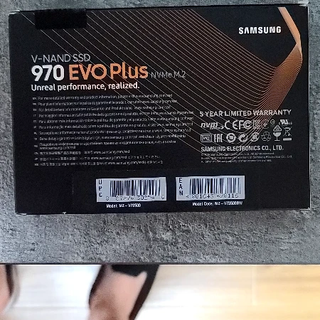 삼성 SSD카드 970 EVO plus 판매합니다 이미지 1