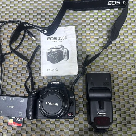캐논 카메라 eos 350d 판매합니다
