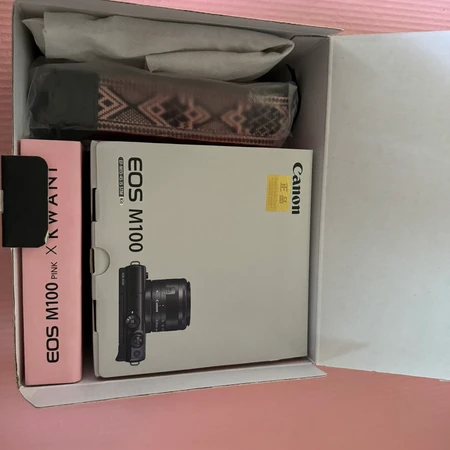 EOS M100 핑크 한정판 박스 있어요 이미지 9