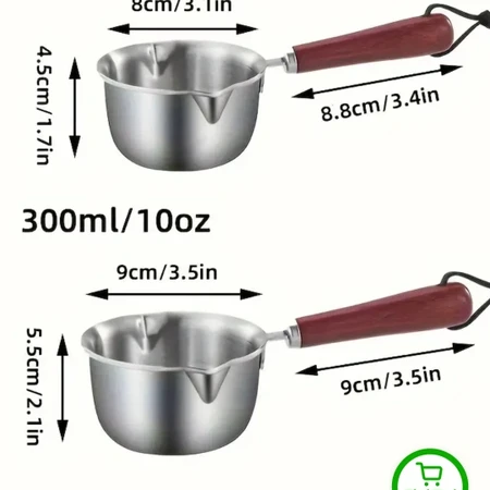 스텐 미니 소스팬 2개  일괄 이미지 1