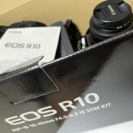 [급처] 캐논 eos r10 18-45kit 풀박스 판매 이미지 10