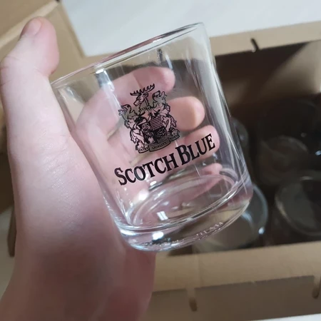 (새상품 새것❗️) 스카치 블루 언더락잔 6개입❗ 유리잔 맥주잔 유리컵 양주잔 술잔 scotch blue 인테리어