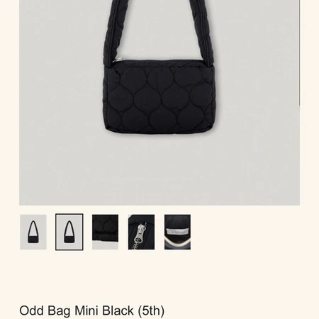 스무스무드 odd bag 미니 블랙