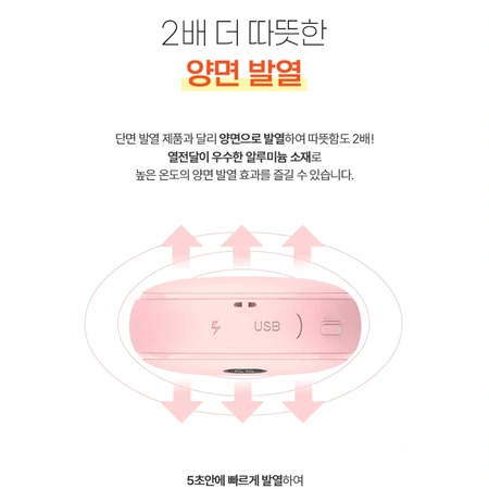 겨울 필수템 단미 몽그리 손난로 (새상품)