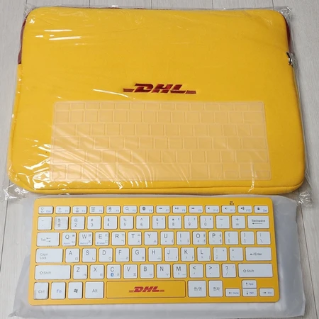 DHL 캐릭터 키보드(블루투스)/노트북(17인치) 파우치