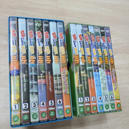 (민트급)잠수네 영어 꼬마과학자 시드 dvd 1.2집