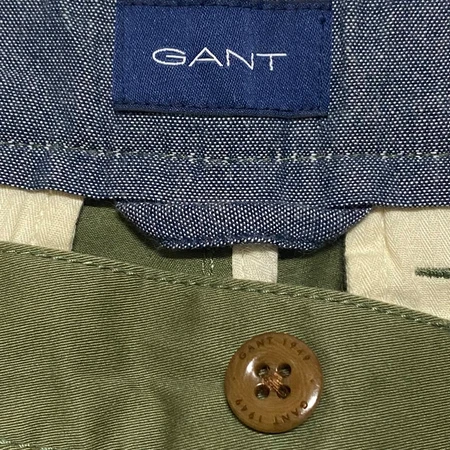 GANT 남성 트윌 치노 팬츠 바지 32인치 레귤러핏 ₩138000