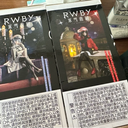 RWBY 빙설제국 피규어 와이스 슈니,루비로즈세트 판매해요