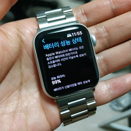 애플워치se 40mm 실버