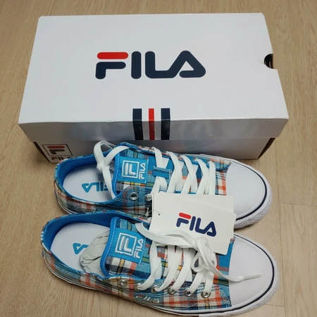 FILA 센터코트 체크 남녀공용 250mm