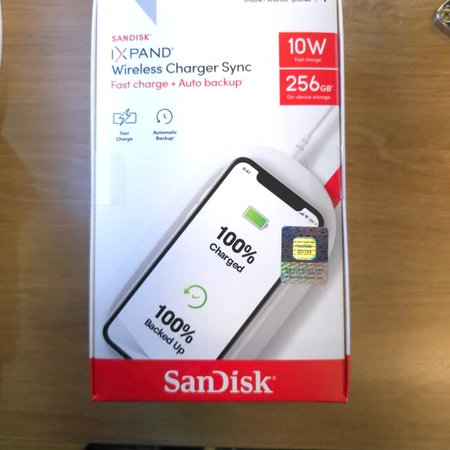 샌디스크 Sandisk Ixpand Wireless Charger Sync 256GB