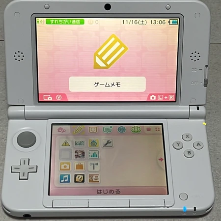 닌텐도 3ds ll xl 팔아요 )일판 핑크 화이트