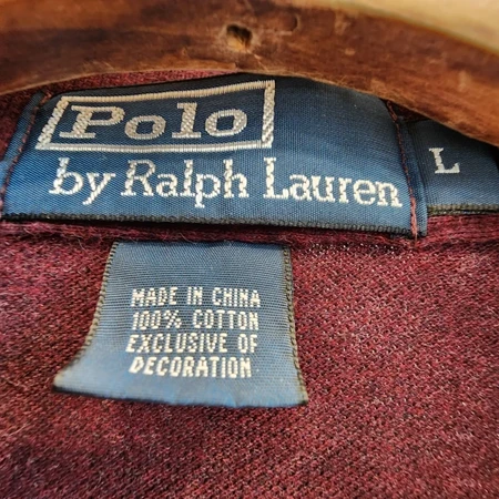 폴로 버건디  Polo Ralph Lauren Pk L