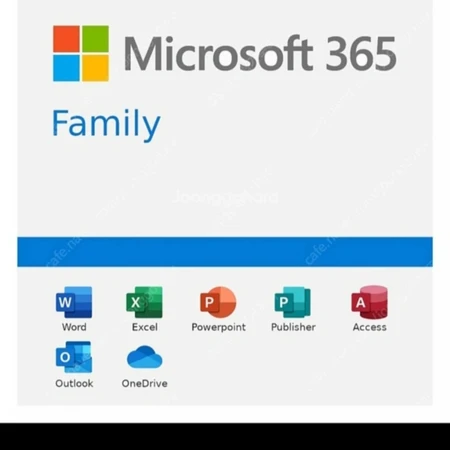 마이크로소프트365 오피스 365 패밀리 12~14개월 (오피스2021,2019호환)
