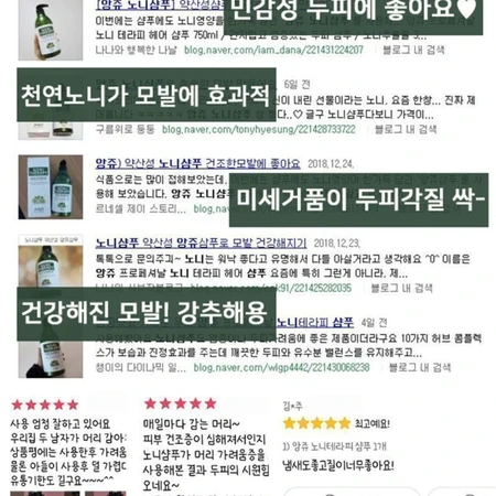 앙쥬 프로페셔널 노니 두피 테라피 샴푸 750ml 모근강화 건강한 모발