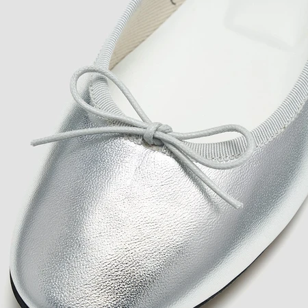 얼바닉30 플랫슈즈 실버 판매 Ecole Ballet Flat (Silver) 235사이즈