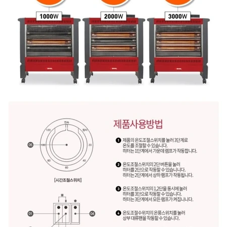 [미개봉] 신일 대형 카본히터 저렴하게 팔아요