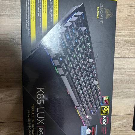 커세어 k65 lux rgb