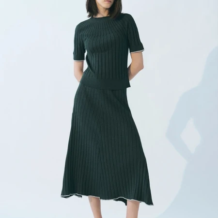 R2W 레디투웨어 nouvo knit top & skirt