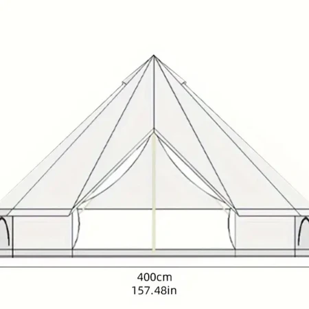 4m 방수 난연 유르트 텐트 -1회 사용
