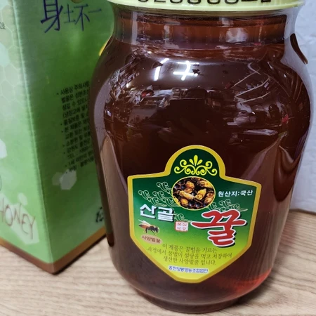 벌꿀 2.4kg  새제품 홍천꿀