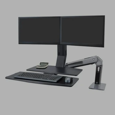 ergotron work fit a , Dual Workstation with Worksurface