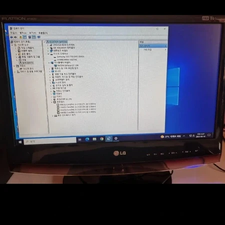 삼성 DB400+LG 19인치 TV모니터 판매합니다(풀세트구성)