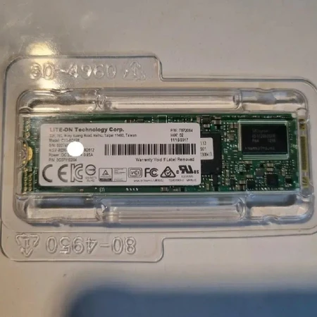 라이트온 m.2 ssd sata 2280 128gb 팝니다 B등급