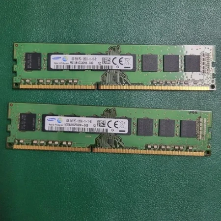 데스크탑 삼성전자 8G PC3-12800U  양면 램 팝니다 B등급