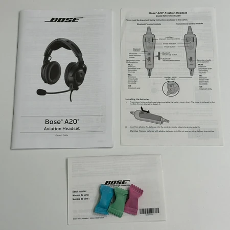 보스 헤드셋 Bose A20 Aviation Headset(반값판매)