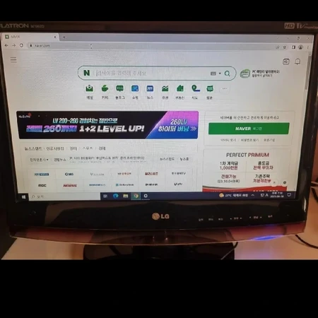 삼성 DB400+LG 19인치 TV모니터 판매합니다(풀세트구성)